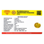 Yellow Sapphire - 3.25 Carat