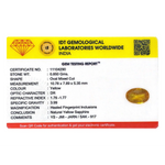 Yellow Sapphire - 4.25 Carat