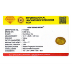 Yellow Sapphire - 4.8 Carat