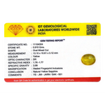 Yellow Sapphire - 4.55 Carat