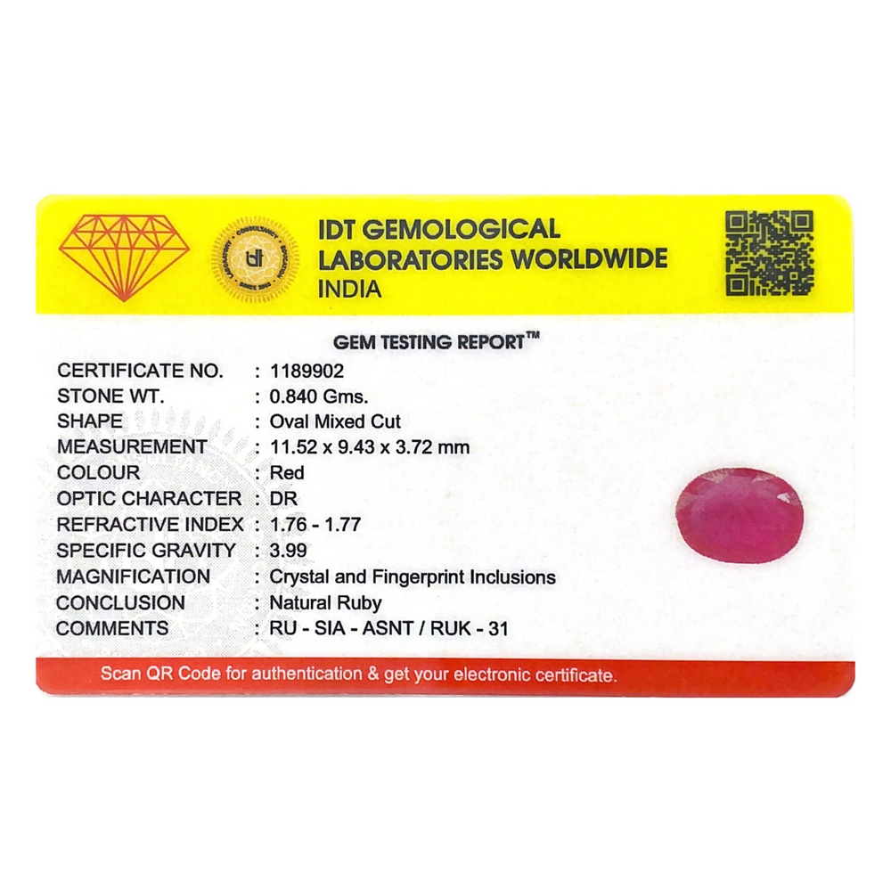 Ruby - 4.2 Carat