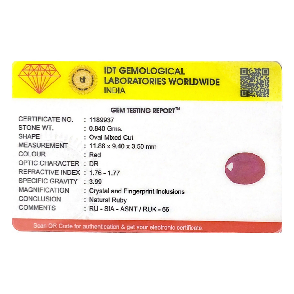 Ruby - 4.2 Carat