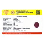 Ruby - 3.4 Carat