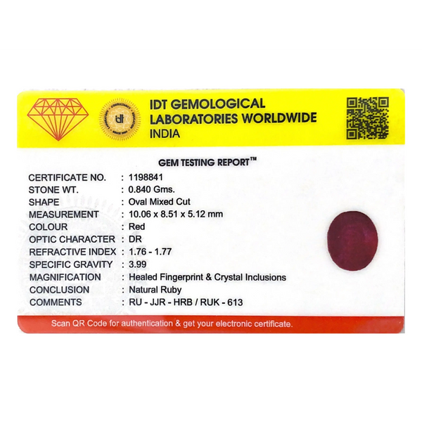 Ruby - 4.2 Carat