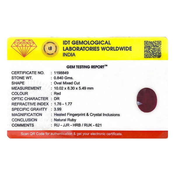 Ruby - 4.2 Carat
