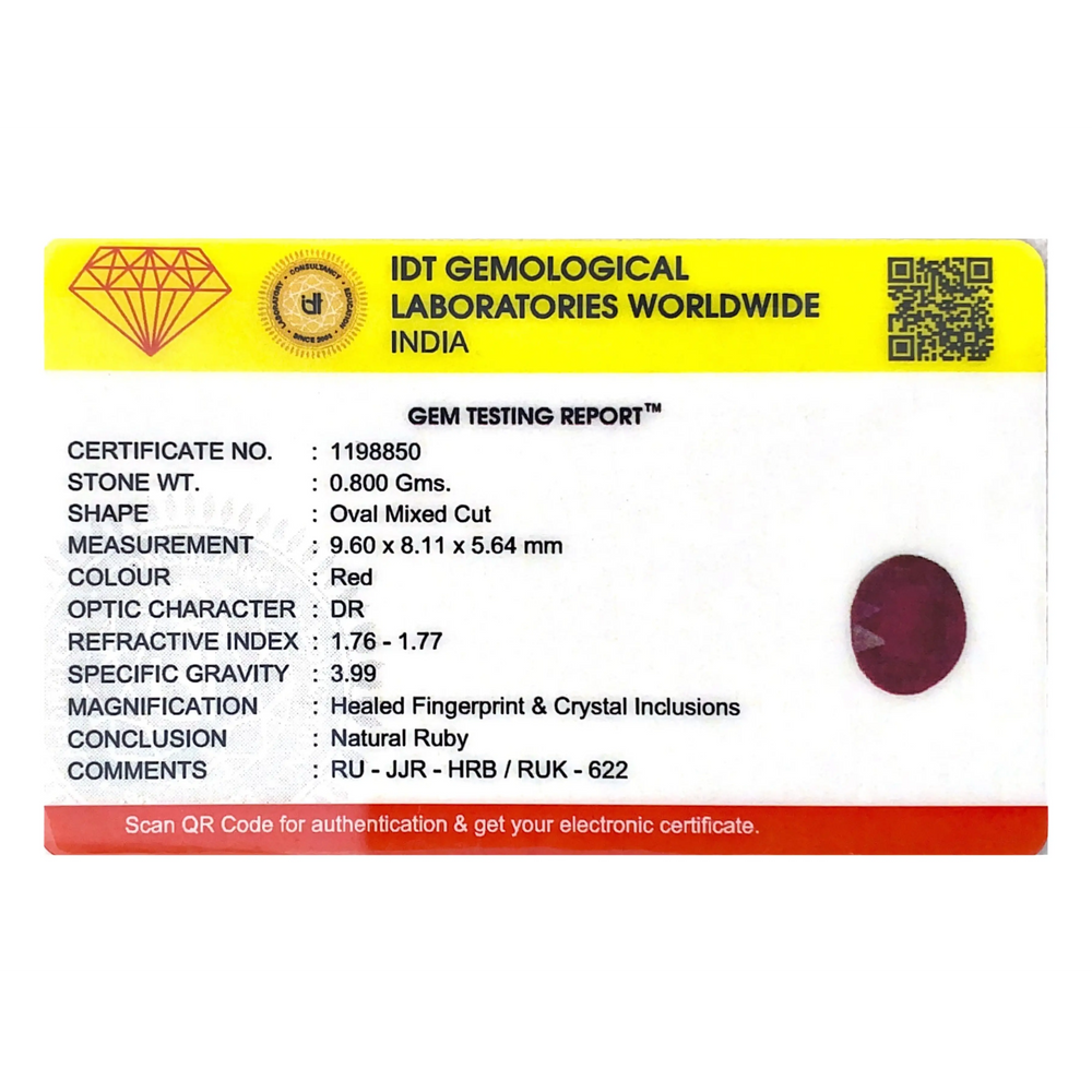 Ruby - 4 Carat