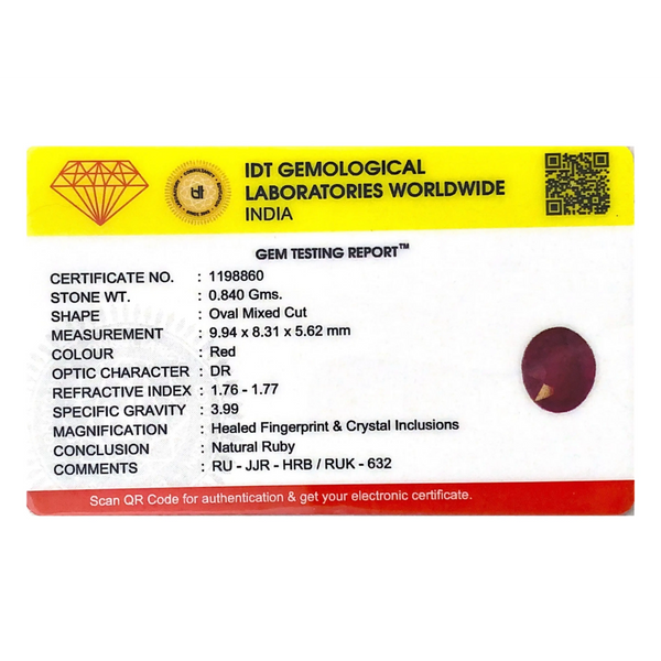 Ruby - 4.2 Carat