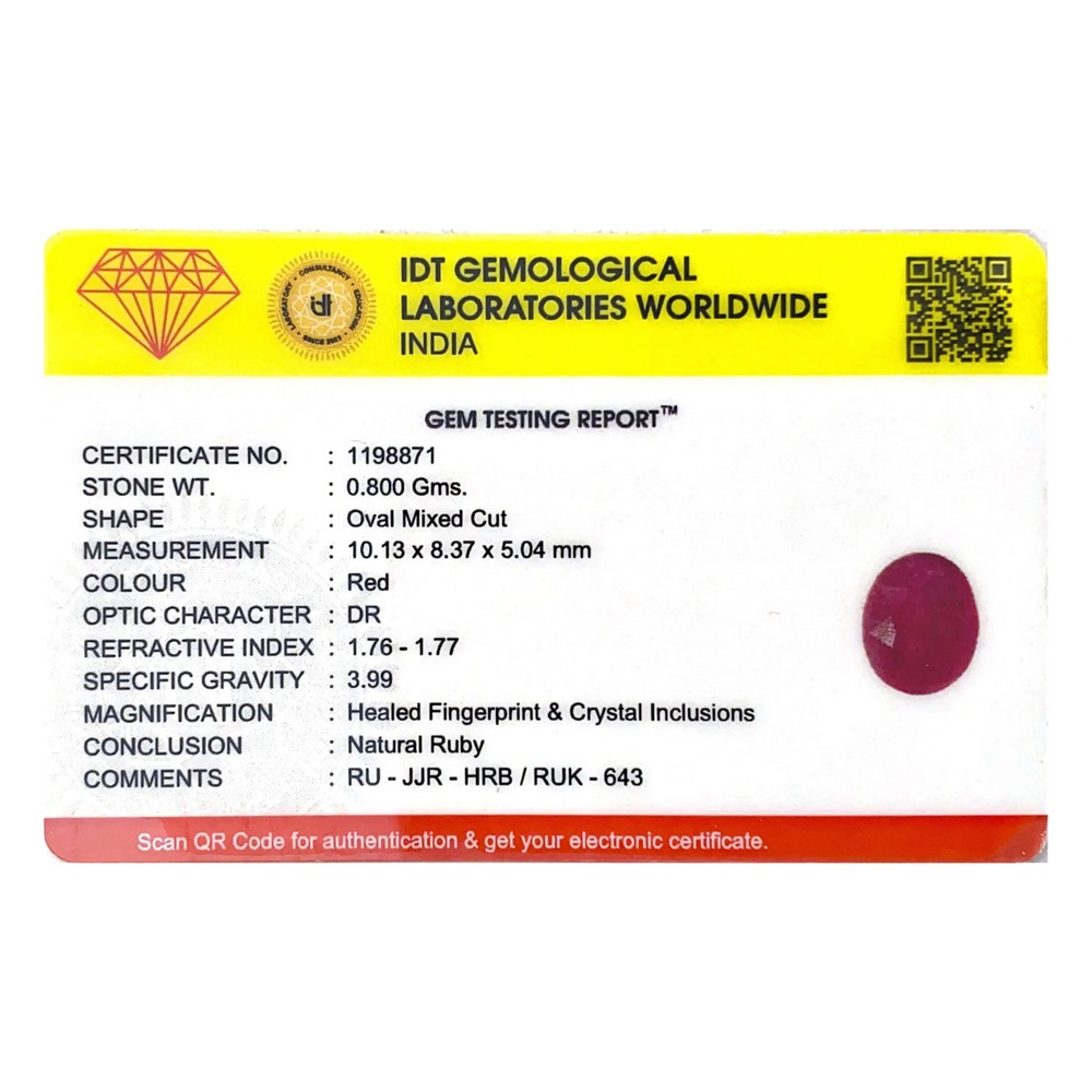 Ruby - 4 Carat