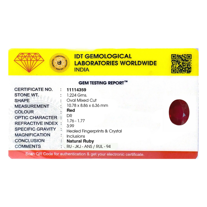 Ruby - 6.12 Carat