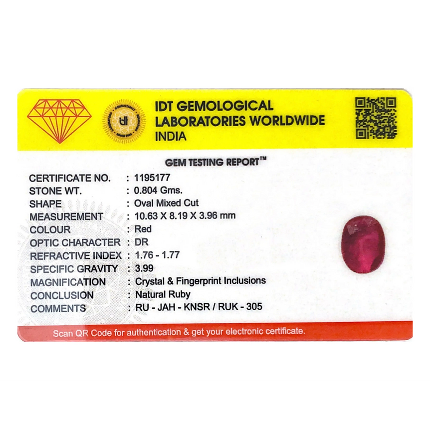 Ruby - 4.02 Carat