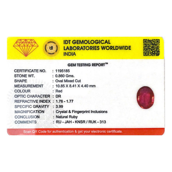 Ruby - 4.3 Carat