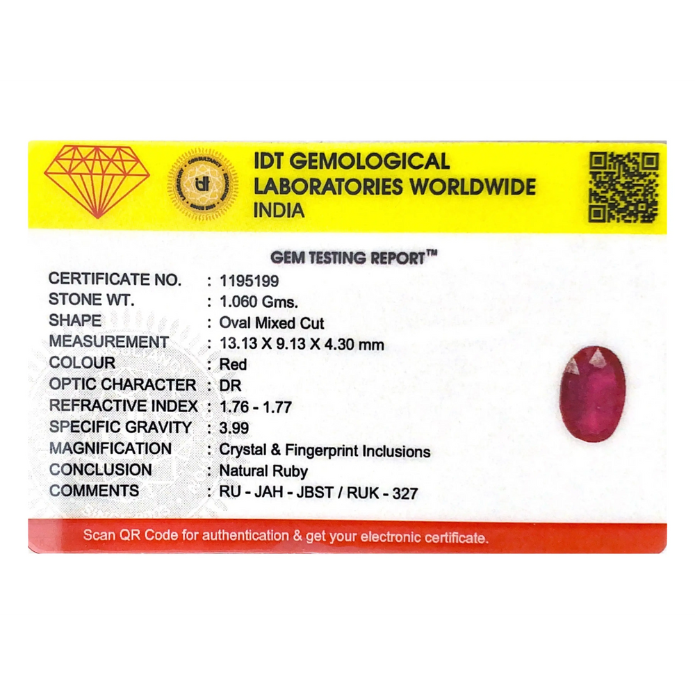 Ruby - 5.3 Carat