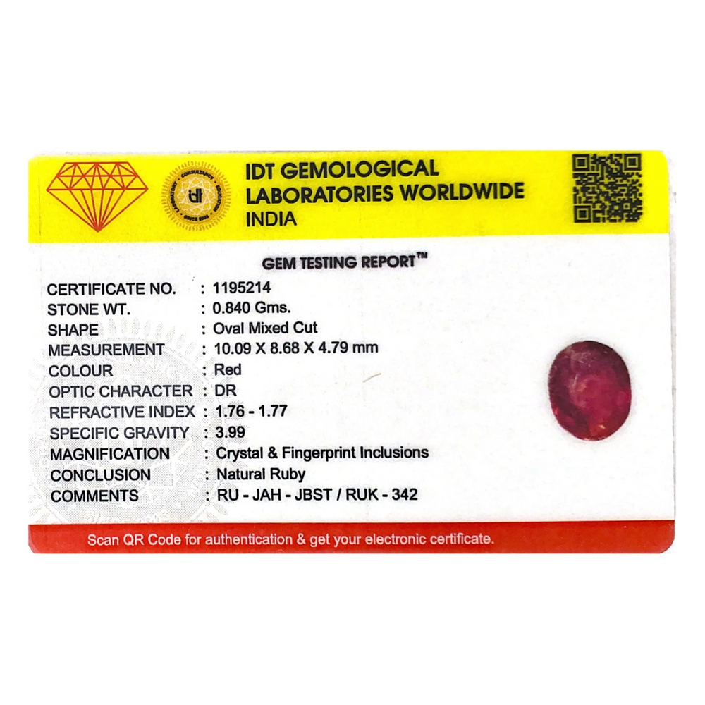Ruby - 4.2 Carat