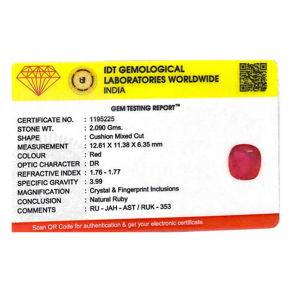 Ruby - 10.45 Carat