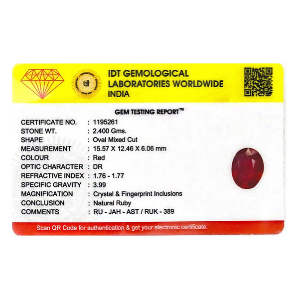 Ruby - 12 Carat