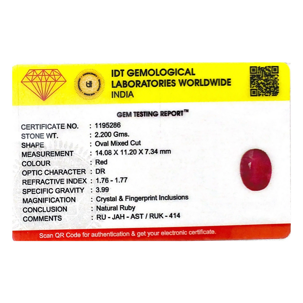 Ruby - 11 Carat