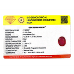 Ruby - 9.55 Carat