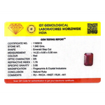 Ruby - 9.7 Carat