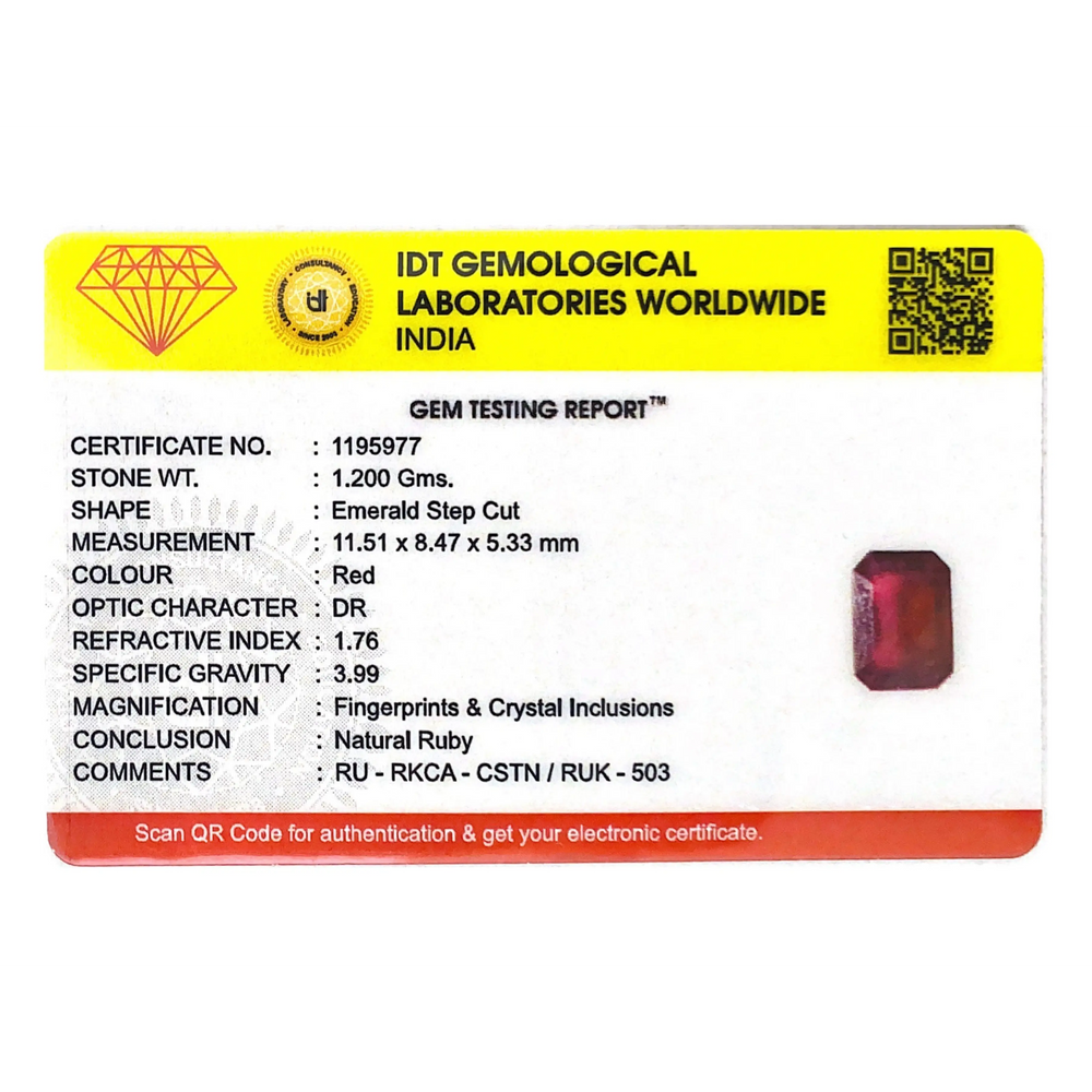 Ruby - 6 Carat