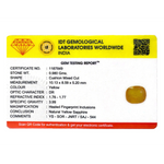 Yellow Sapphire - 4.9 Carat - Pramogh