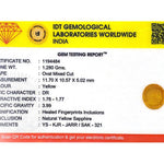 Yellow Sapphire - 6.4 Carat
