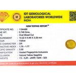 Yellow Sapphire - 3.73 Carat