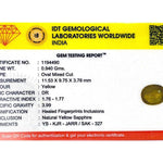 Yellow Sapphire - 4.7 Carat