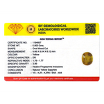 Yellow Sapphire - 4.5 Carat