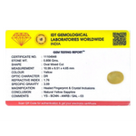Yellow Sapphire - 4.28 Carat