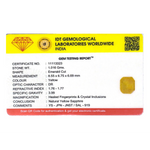 Yellow Sapphire - 5.08 Carat
