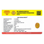 Yellow Sapphire - 5.06 Carat