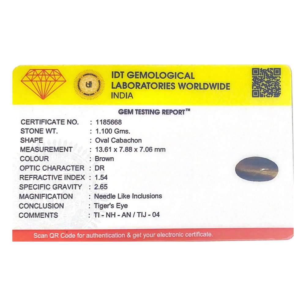 Tiger Eye - 5.5 Carat