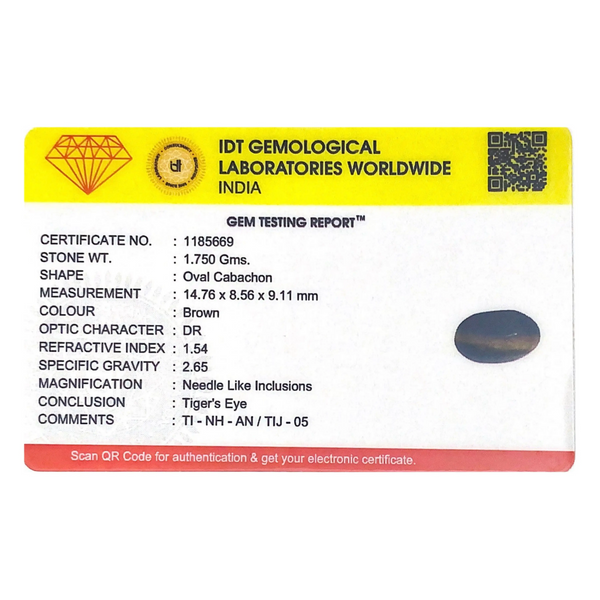Tiger Eye - 8.75 Carat
