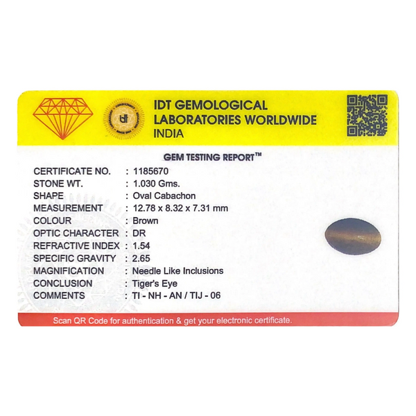 Tiger Eye - 5.15 Carat