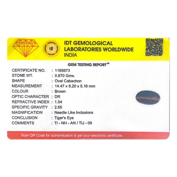 Tiger Eye - 4.35 Carat
