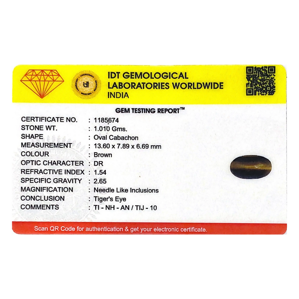 Tiger Eye - 5.05 Carat