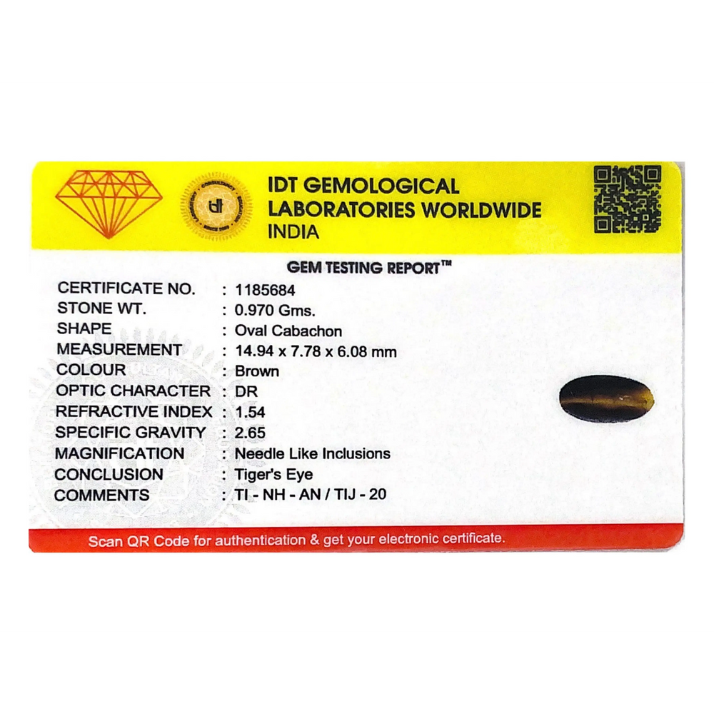 Tiger Eye - 4.85 Carat