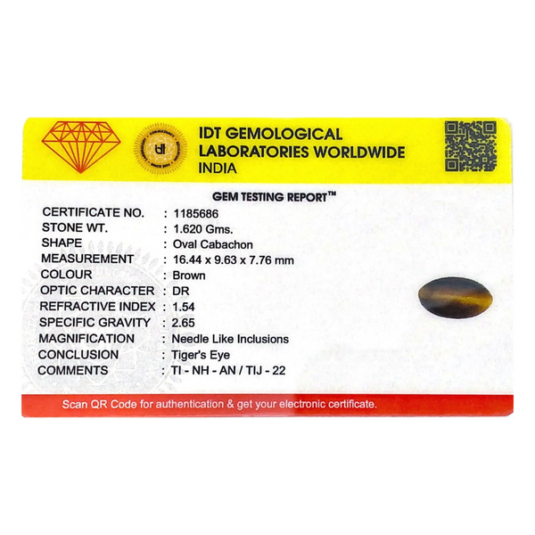 Tiger Eye - 8.1 Carat