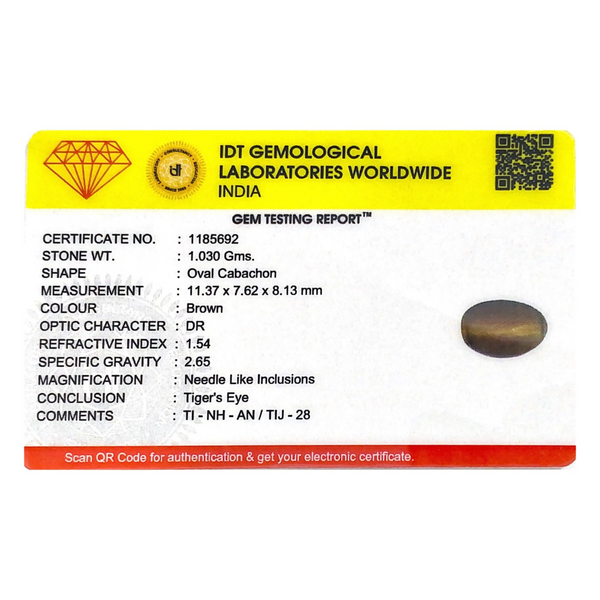 Tiger Eye - 5.15 Carat