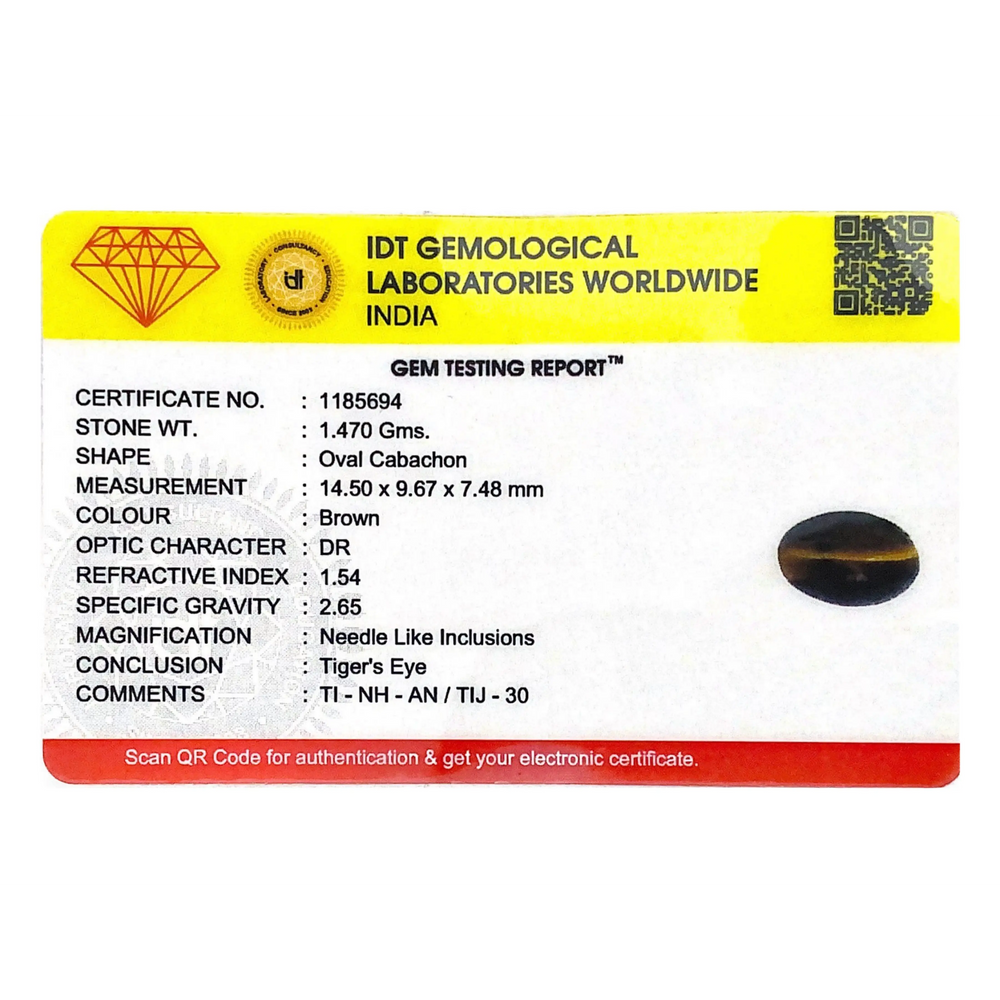 Tiger Eye - 7.35 Carat