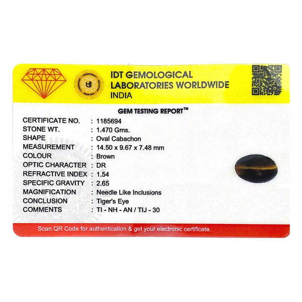 Tiger Eye - 7.35 Carat