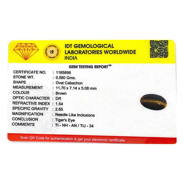 Tiger Eye - 2.8 Carat