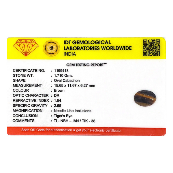 Tiger Eye - 8.55 Carat