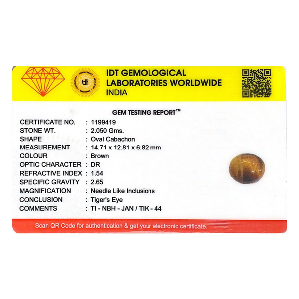 Tiger Eye - 10.25 Carat
