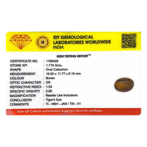 Tiger Eye - 8.55 Carat