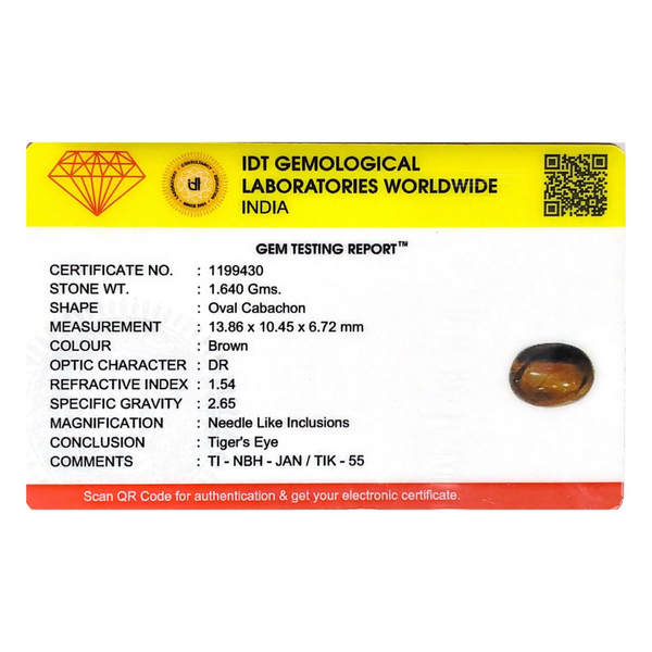 Tiger Eye - 8.2 Carat