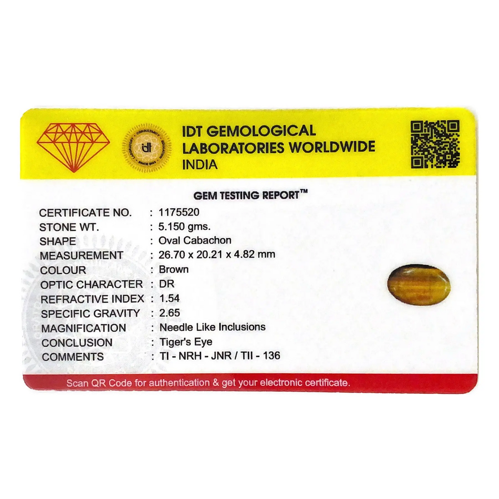 Tiger Eye - 25.75 Carat - Pramogh
