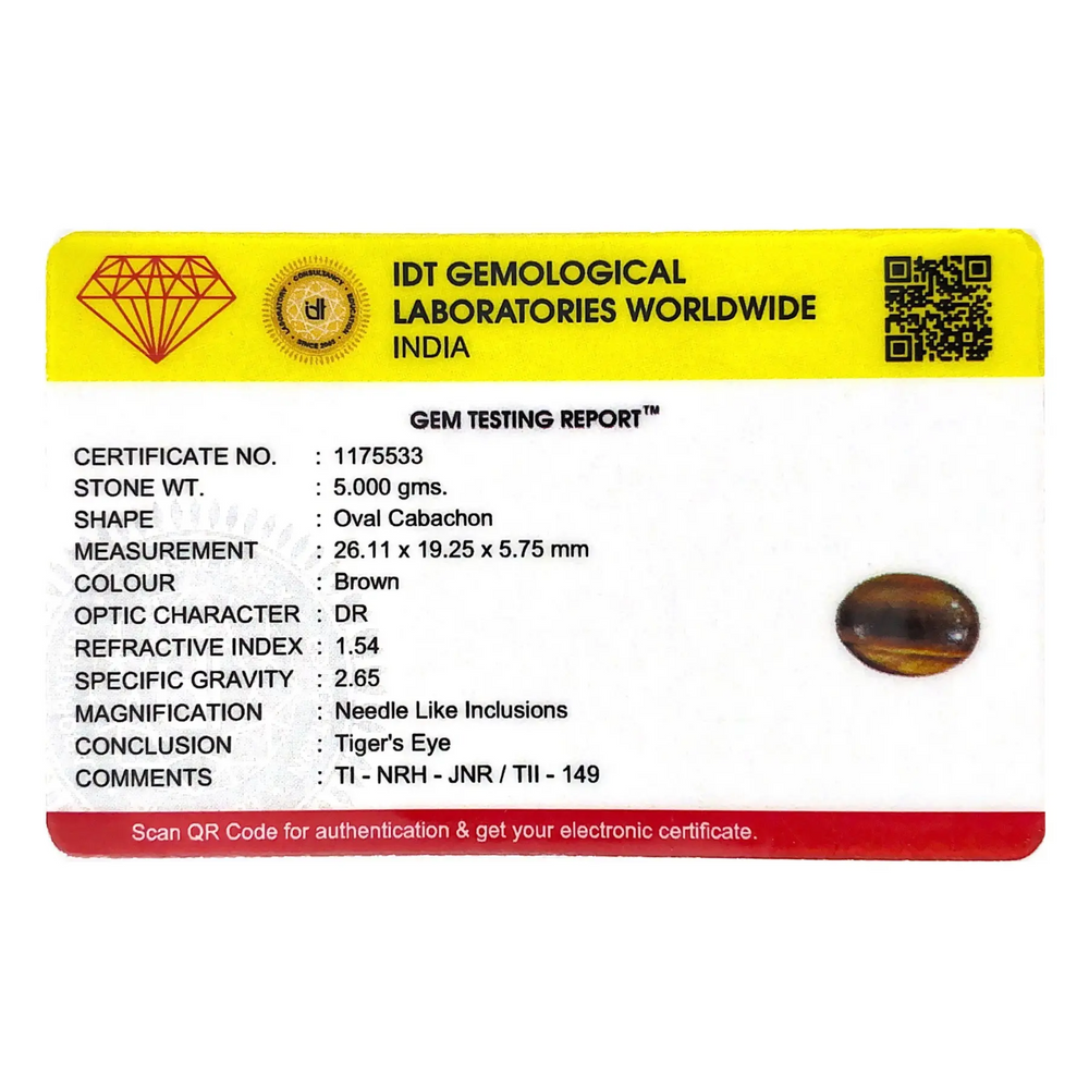 Tiger Eye - 25 Carat - Pramogh