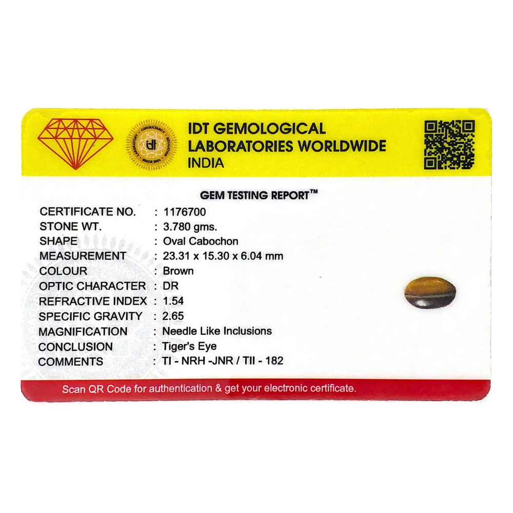Tiger Eye - 18.9 Carat - Pramogh