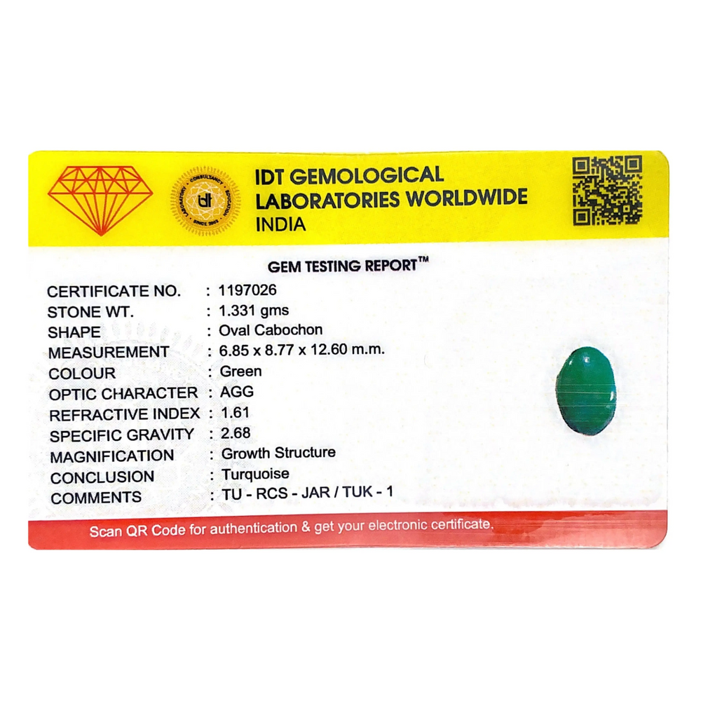 Turquoise - 6.66 Carat